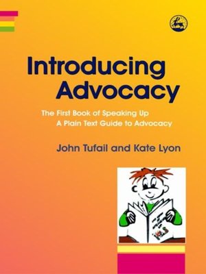 cover image of Introducing Advocacy